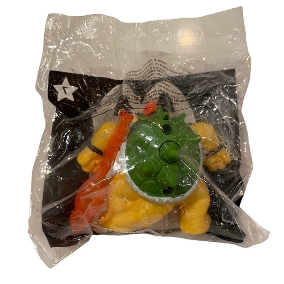 Nintendo Super Mario Bros. Fire Breathing Bowser #7 McDonald's Happy Meal Toy - Picture 3 of 5